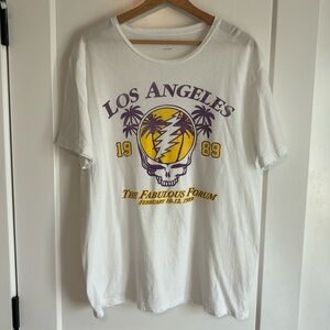 Grateful Dead Los Angeles 1989 Graphic T-shirt